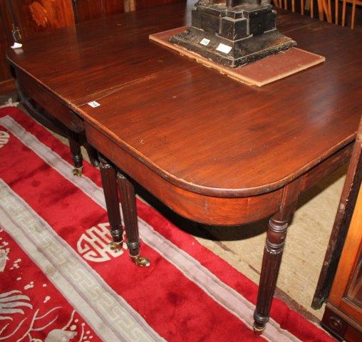 Mahogany dining table